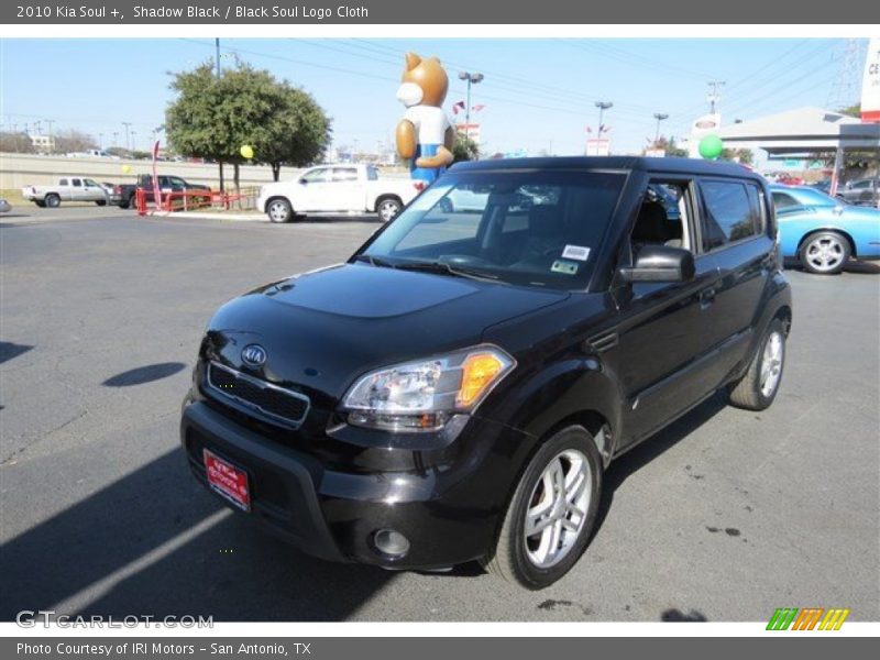 Shadow Black / Black Soul Logo Cloth 2010 Kia Soul +