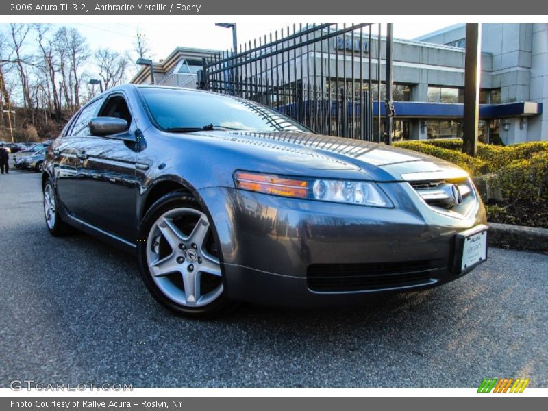 Anthracite Metallic / Ebony 2006 Acura TL 3.2