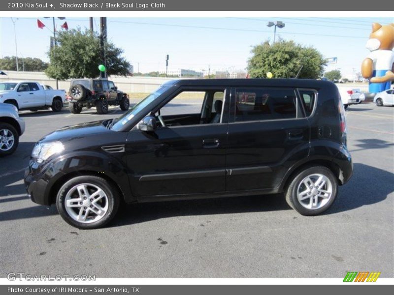 Shadow Black / Black Soul Logo Cloth 2010 Kia Soul +