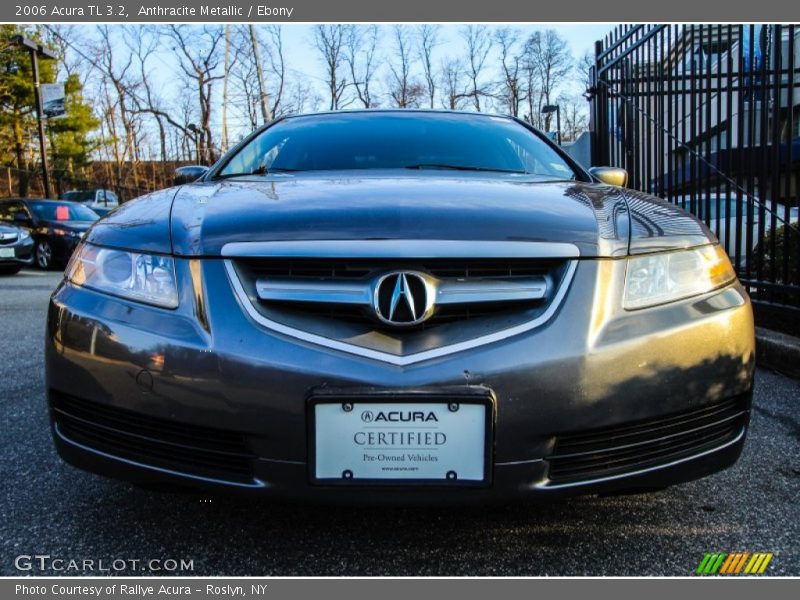 Anthracite Metallic / Ebony 2006 Acura TL 3.2