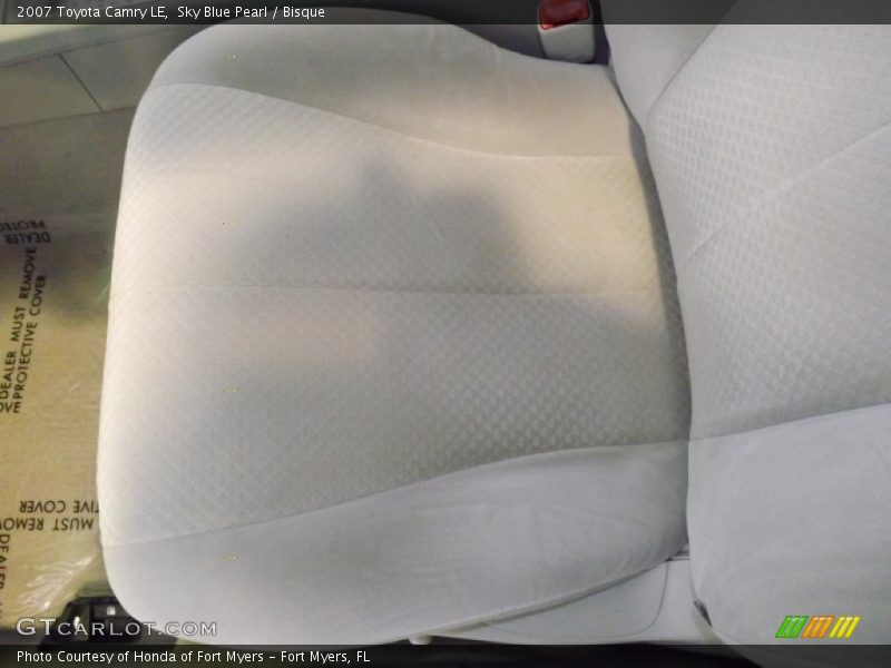 Sky Blue Pearl / Bisque 2007 Toyota Camry LE