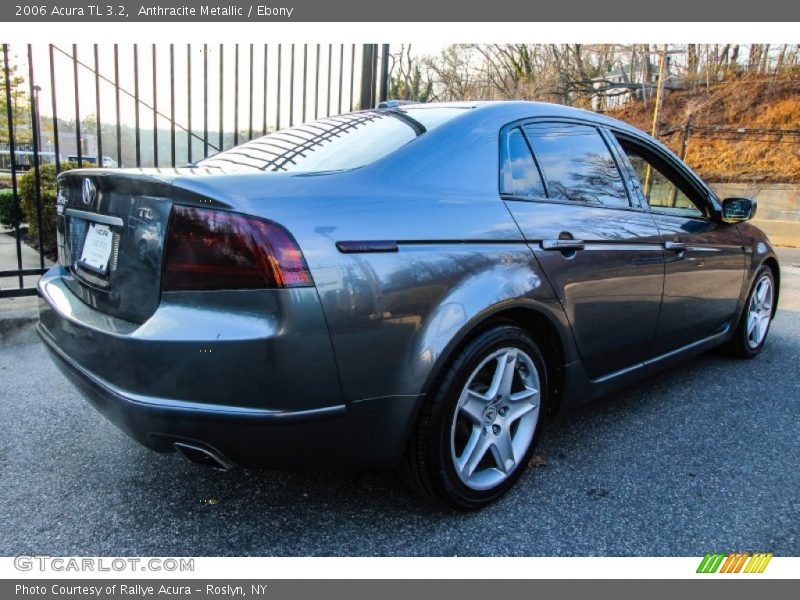 Anthracite Metallic / Ebony 2006 Acura TL 3.2