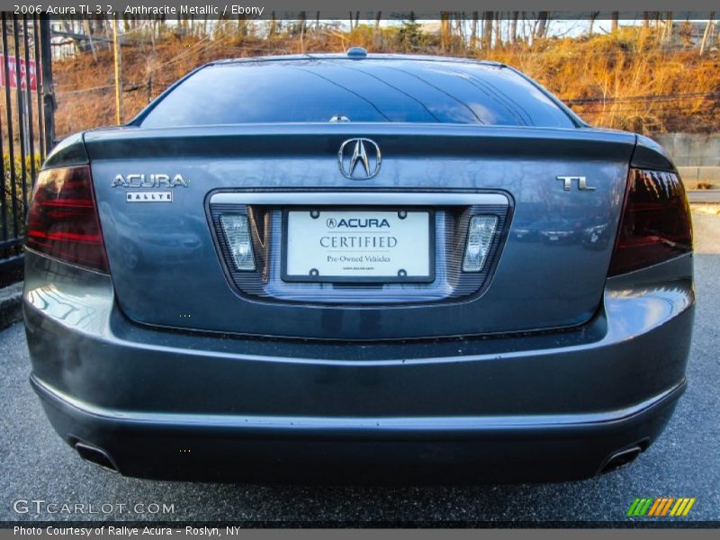 Anthracite Metallic / Ebony 2006 Acura TL 3.2