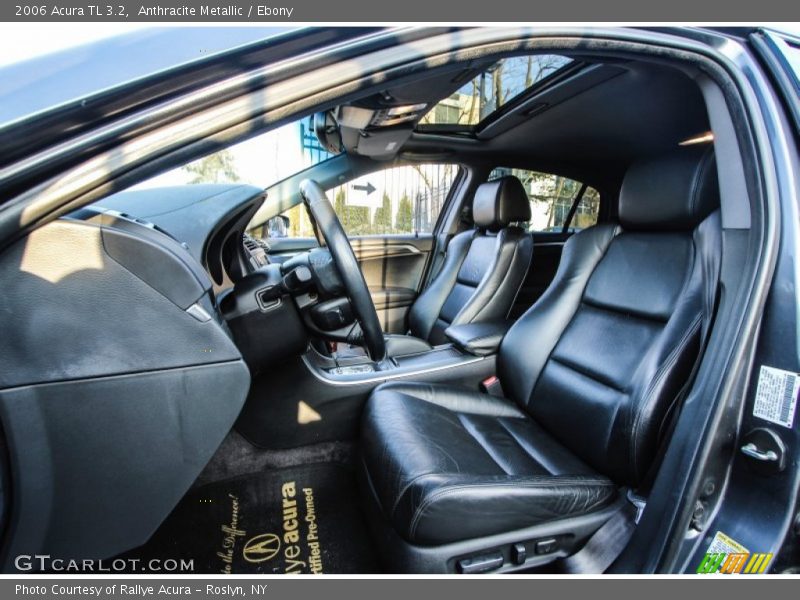 Anthracite Metallic / Ebony 2006 Acura TL 3.2