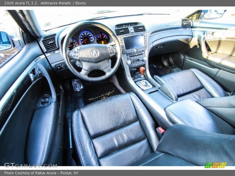 Anthracite Metallic / Ebony 2006 Acura TL 3.2