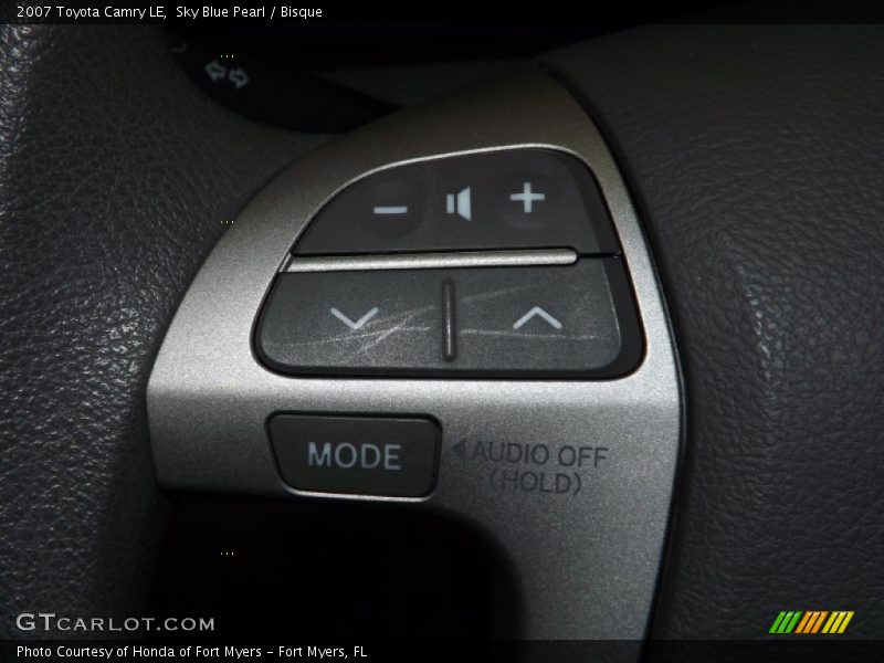 Sky Blue Pearl / Bisque 2007 Toyota Camry LE