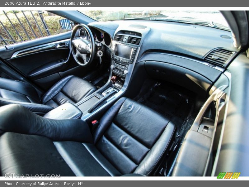 Anthracite Metallic / Ebony 2006 Acura TL 3.2