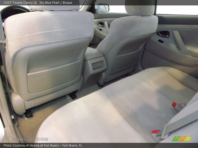 Sky Blue Pearl / Bisque 2007 Toyota Camry LE