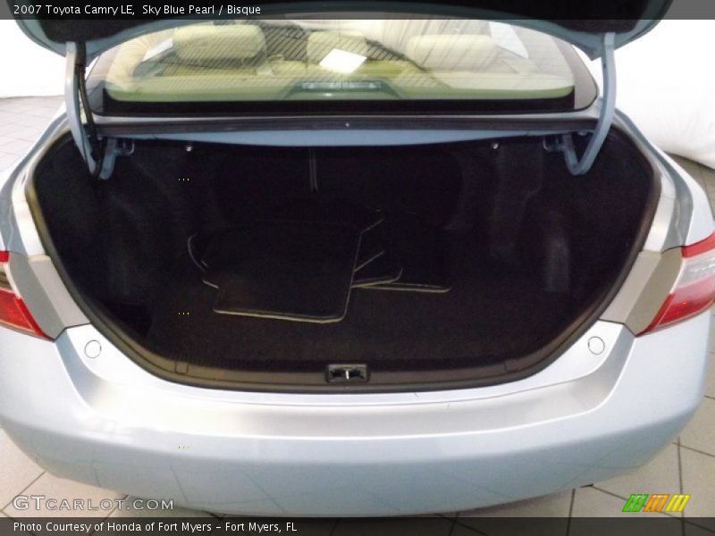 Sky Blue Pearl / Bisque 2007 Toyota Camry LE