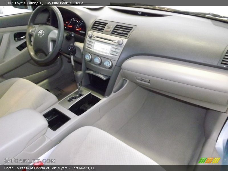 Sky Blue Pearl / Bisque 2007 Toyota Camry LE