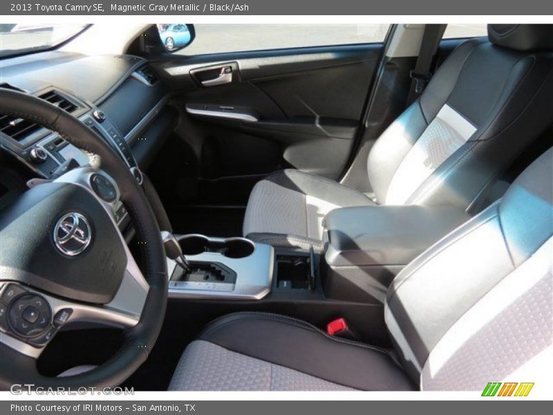 Magnetic Gray Metallic / Black/Ash 2013 Toyota Camry SE