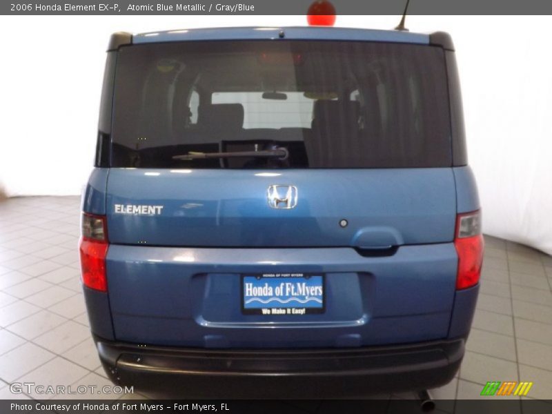 Atomic Blue Metallic / Gray/Blue 2006 Honda Element EX-P