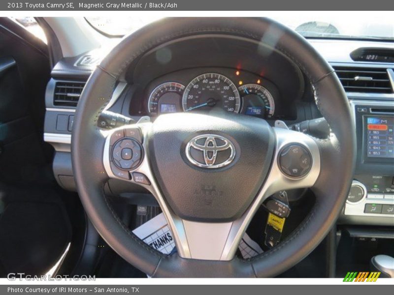 Magnetic Gray Metallic / Black/Ash 2013 Toyota Camry SE