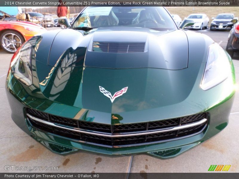  2014 Corvette Stingray Convertible Z51 Premiere Edition Lime Rock Green Metallic