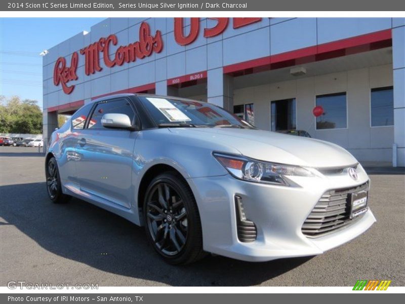 Series Unique Silver Ignition / Dark Charcoal 2014 Scion tC Series Limited Edition