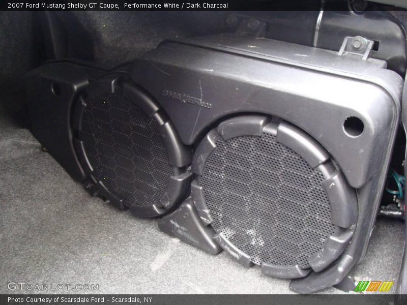 Performance White / Dark Charcoal 2007 Ford Mustang Shelby GT Coupe