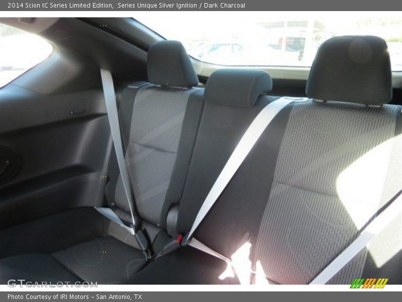 Rear Seat of 2014 tC Series Limited Edition