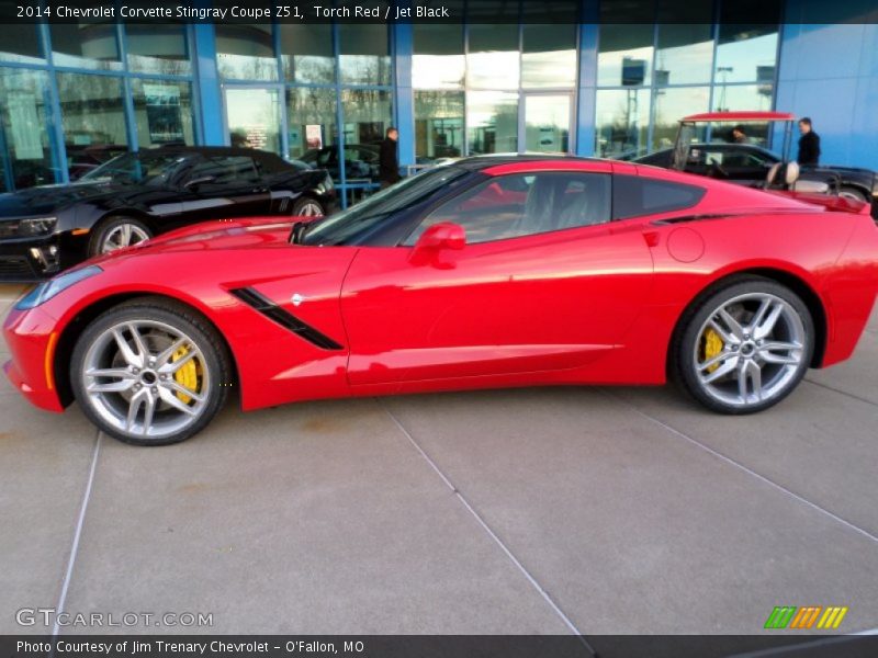  2014 Corvette Stingray Coupe Z51 Torch Red