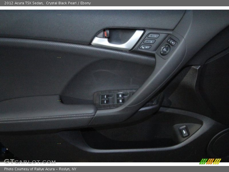 Crystal Black Pearl / Ebony 2012 Acura TSX Sedan