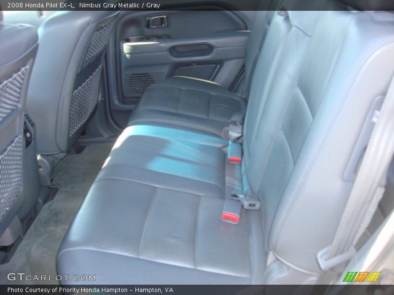 Nimbus Gray Metallic / Gray 2008 Honda Pilot EX-L