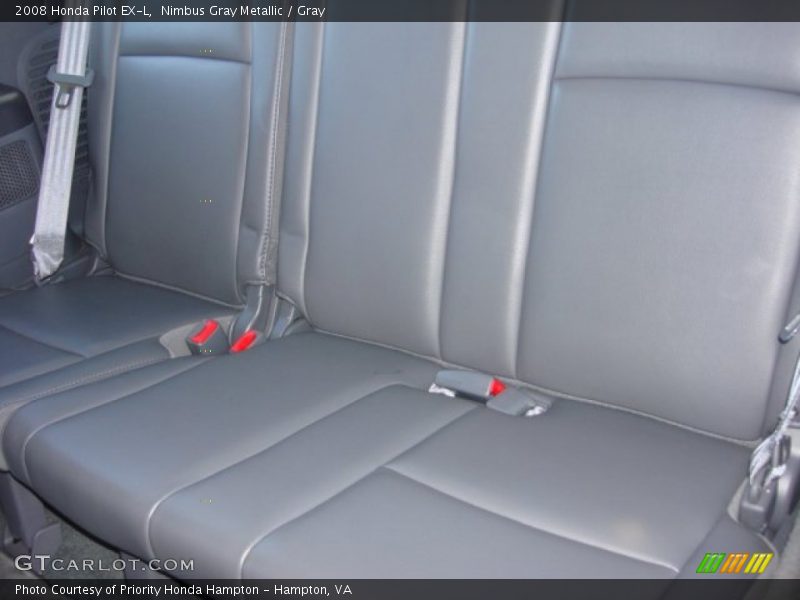 Nimbus Gray Metallic / Gray 2008 Honda Pilot EX-L