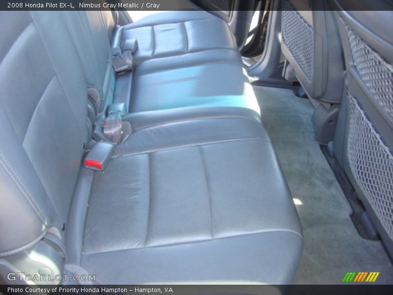 Nimbus Gray Metallic / Gray 2008 Honda Pilot EX-L