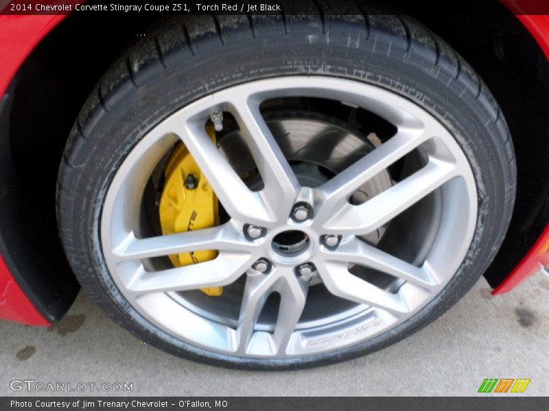  2014 Corvette Stingray Coupe Z51 Wheel