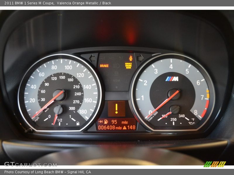  2011 1 Series M Coupe Coupe Gauges