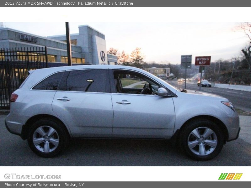 Palladium Metallic / Graystone 2013 Acura MDX SH-AWD Technology