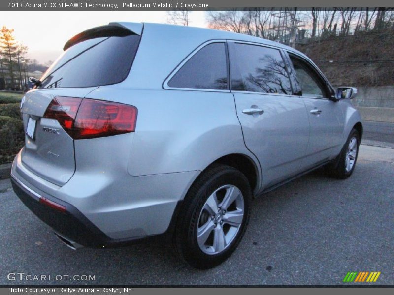 Palladium Metallic / Graystone 2013 Acura MDX SH-AWD Technology