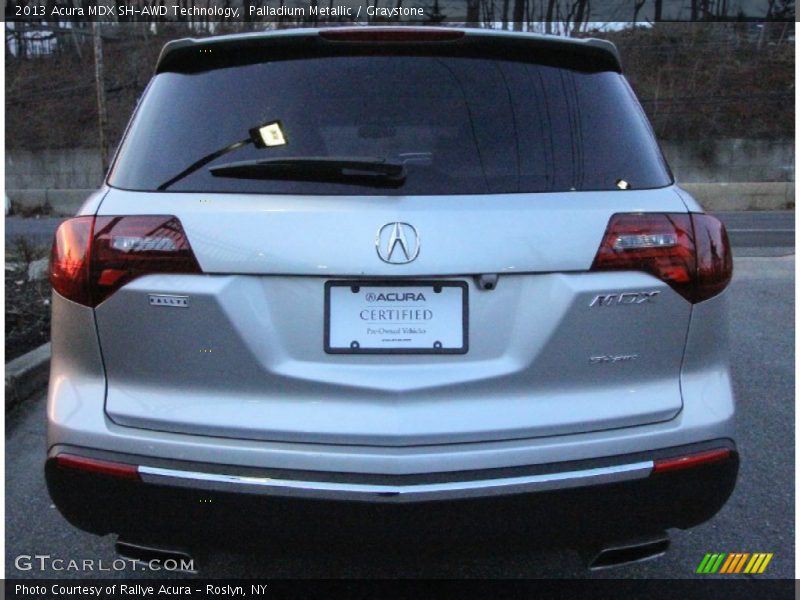 Palladium Metallic / Graystone 2013 Acura MDX SH-AWD Technology