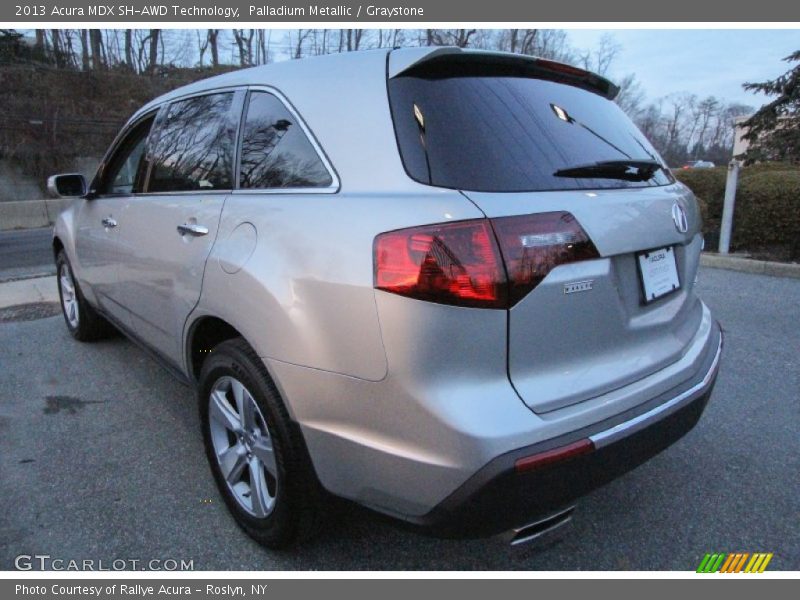 Palladium Metallic / Graystone 2013 Acura MDX SH-AWD Technology