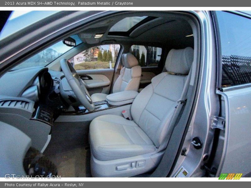 Palladium Metallic / Graystone 2013 Acura MDX SH-AWD Technology