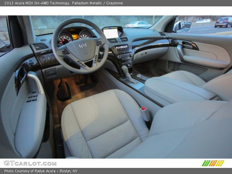 Palladium Metallic / Graystone 2013 Acura MDX SH-AWD Technology