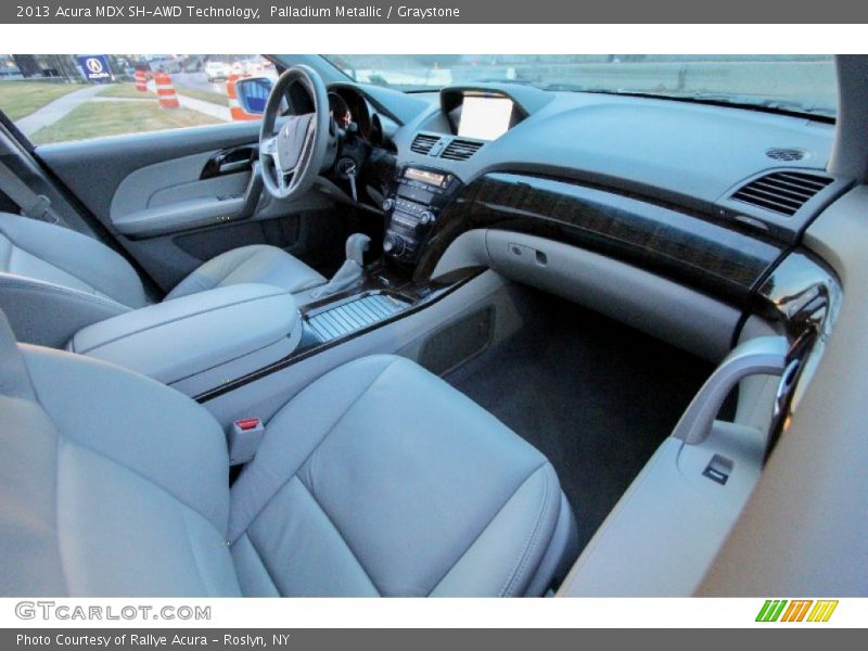 Palladium Metallic / Graystone 2013 Acura MDX SH-AWD Technology