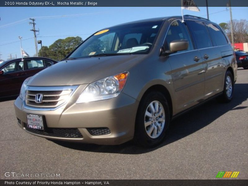 Mocha Metallic / Beige 2010 Honda Odyssey EX-L