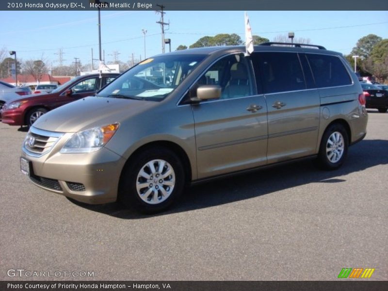 Mocha Metallic / Beige 2010 Honda Odyssey EX-L