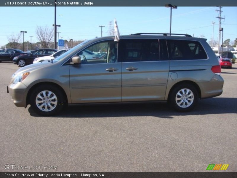 Mocha Metallic / Beige 2010 Honda Odyssey EX-L