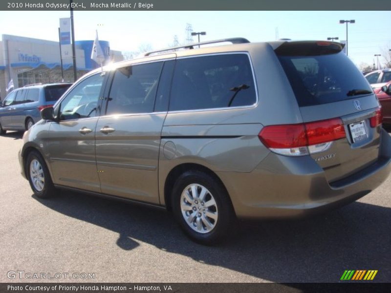 Mocha Metallic / Beige 2010 Honda Odyssey EX-L