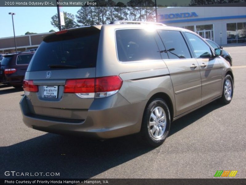 Mocha Metallic / Beige 2010 Honda Odyssey EX-L