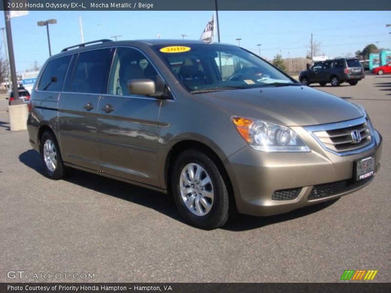 Mocha Metallic / Beige 2010 Honda Odyssey EX-L
