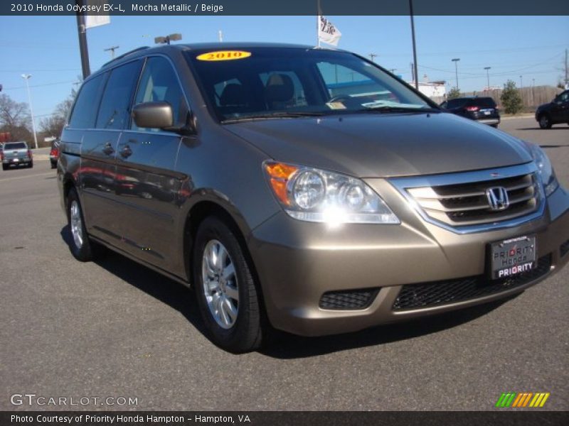 Mocha Metallic / Beige 2010 Honda Odyssey EX-L