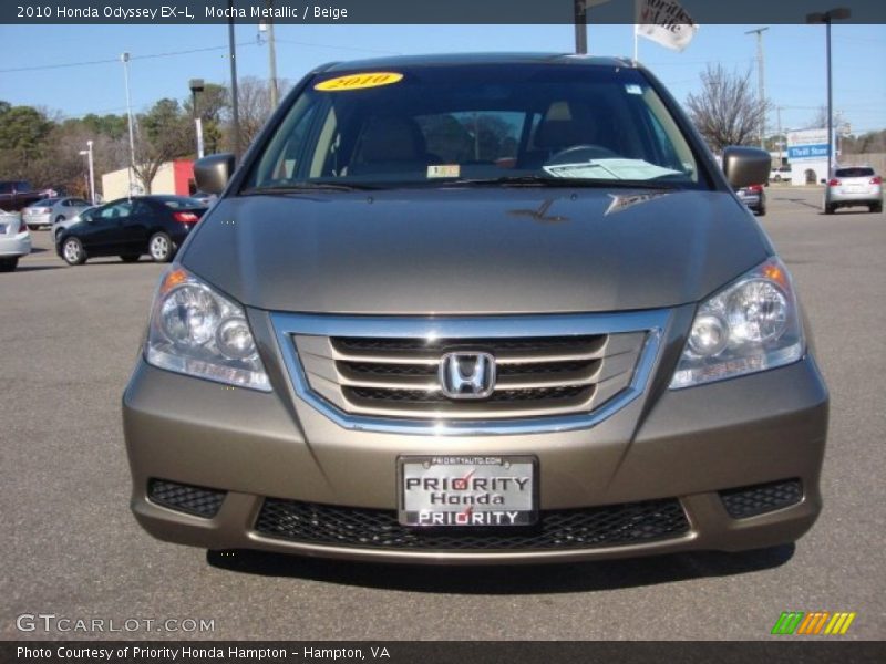 Mocha Metallic / Beige 2010 Honda Odyssey EX-L