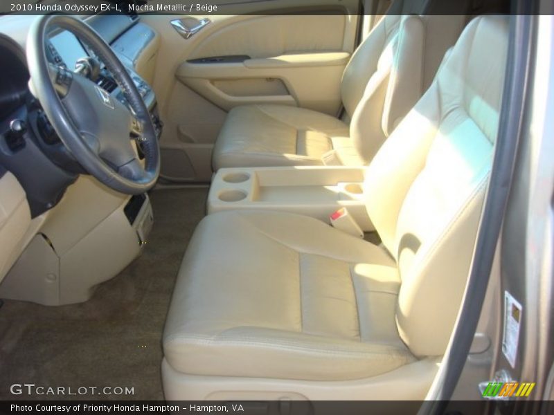 Mocha Metallic / Beige 2010 Honda Odyssey EX-L