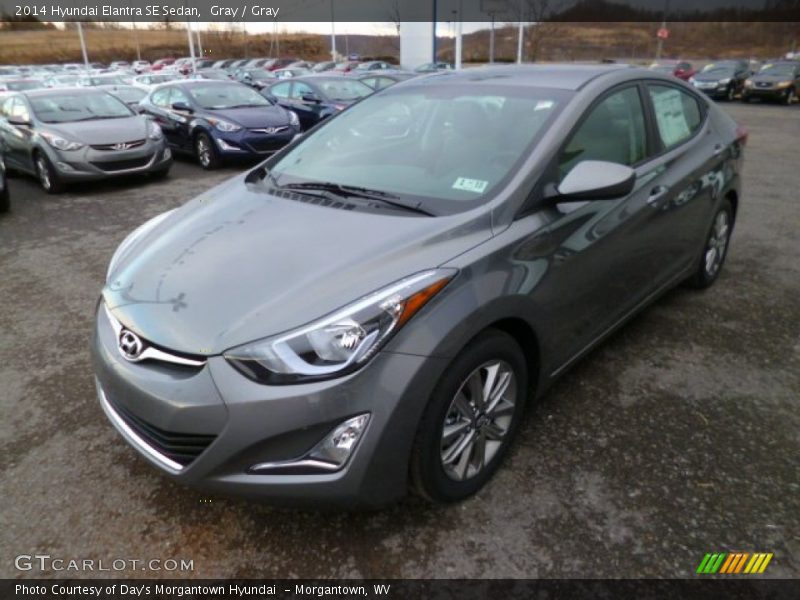 Gray / Gray 2014 Hyundai Elantra SE Sedan