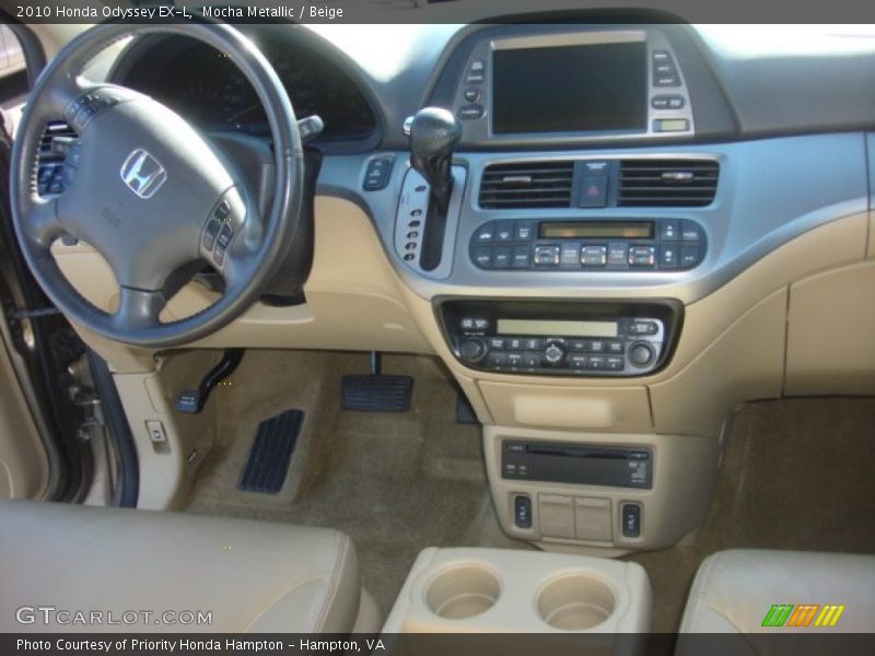 Mocha Metallic / Beige 2010 Honda Odyssey EX-L