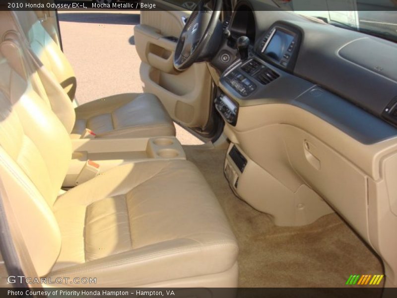 Mocha Metallic / Beige 2010 Honda Odyssey EX-L