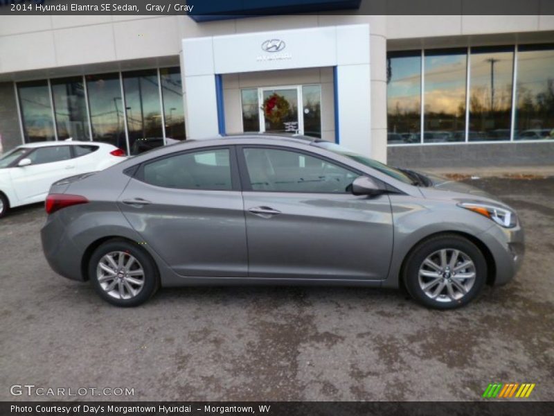 Gray / Gray 2014 Hyundai Elantra SE Sedan