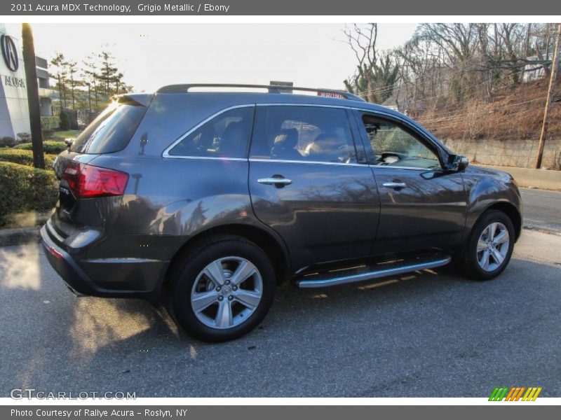 Grigio Metallic / Ebony 2011 Acura MDX Technology