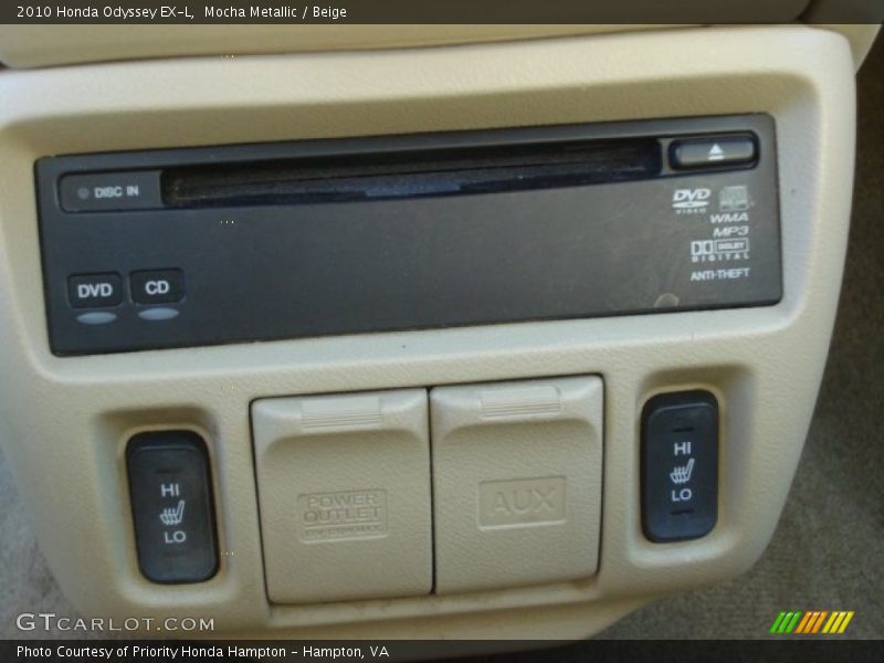 Mocha Metallic / Beige 2010 Honda Odyssey EX-L